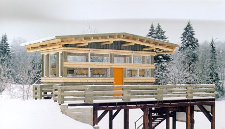 Haanja suusakohtunike maja, valmis 2001