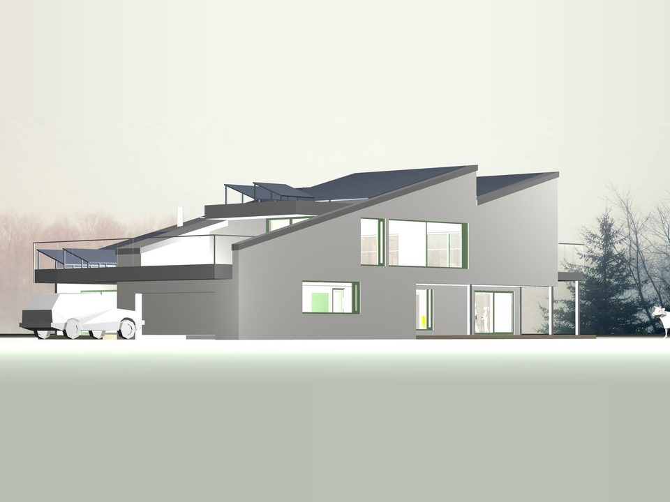 Üksikelamu Jüri alevikus, Rae vald, projekt 2024