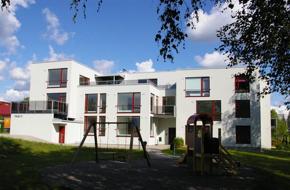 Korterelamu Võrus, Vilja tn 12, valmis 2008