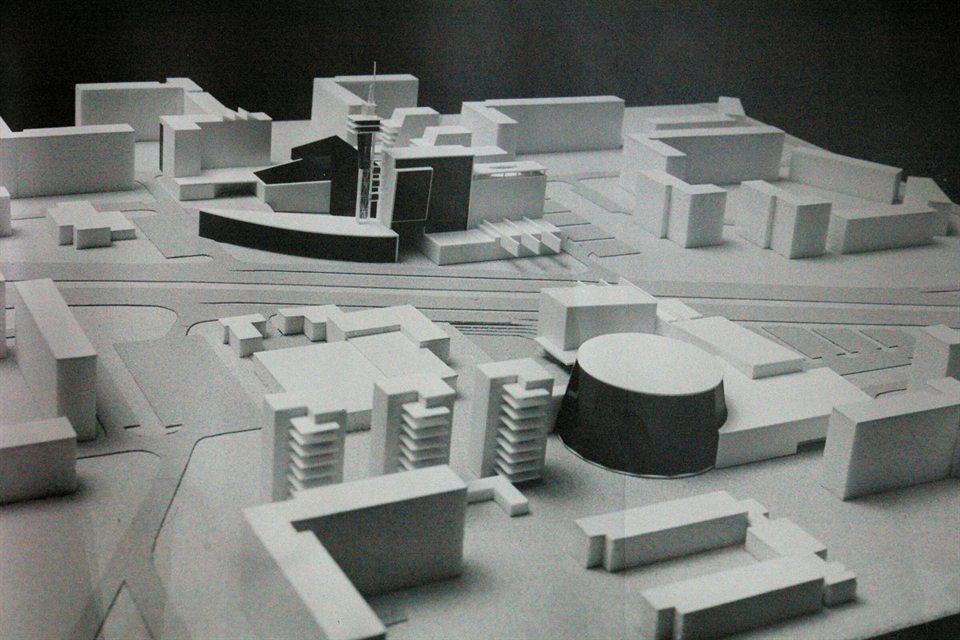 Lasnamäe keskuse ideekavand, 1990